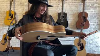 Video thumbnail for Martin Guitars' Nashville Showroom | First Impressions of the New SC-13E by Justin Johnson