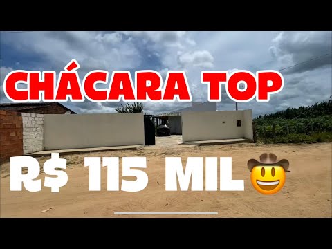 R$ 115 MIL CHÁCARA MUNICÍPIO DE Boquim SERGIPE 16 DE FRENTE 60 DE COMPRIMENTO BASTANTE FRUTEIRA 