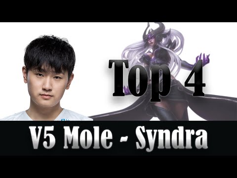 V5 Mole (Syndra mid) Top Plays - Victory Five vs Team WE, LPL 2020 Summer Week 9 Highlights
