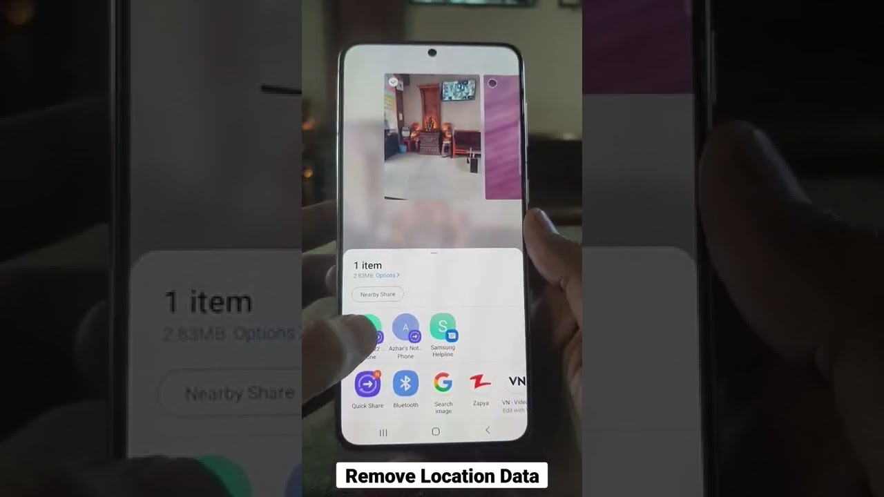 Galaxy Quick Tips - Topic 23 : Remove location data, Private Share