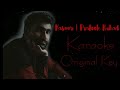 Kasoor | Prateek Kuhad | Original Key | Karaoke |