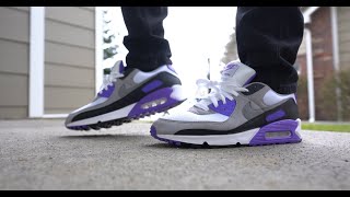 Air Max 90 Hyper Grape (Purple) Review + On Feet