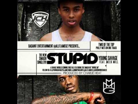 Young Savage Ft. Meek Mill- Stupid [Instrumental]