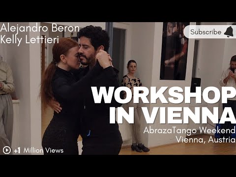 AbrazaTango Weekend Workshop Demo Alejandro Beron & Kelly Lettieri European Tour Vienna, Austria