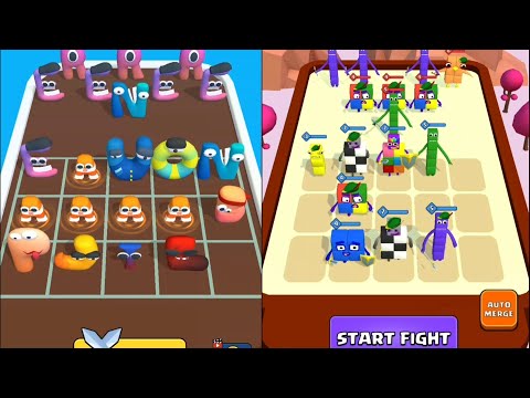 Merge ABC Vs Merge Cube Number:Color Block