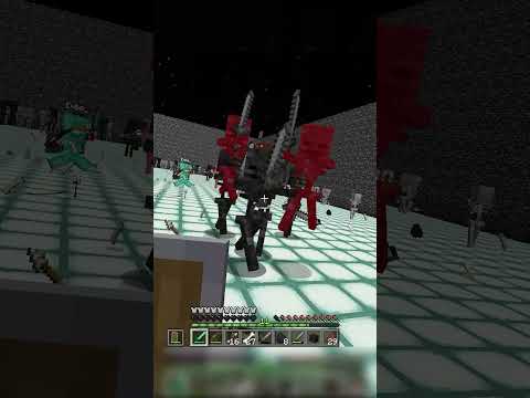 JoofyShorts - Minecraft Mob Battles: 100 Skeletons & 100 Wither Skeletons VS. Joofy & Evbo