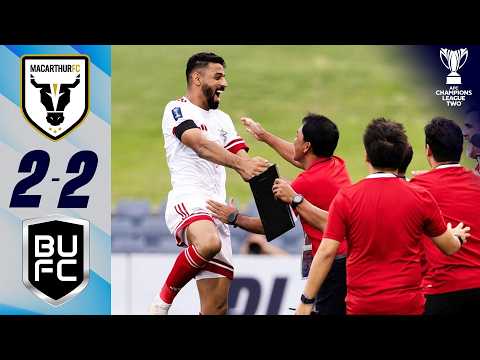 Bangkok hold on to MAKE THE QUARTERS! | Macarthur FC 🇦🇺 vs Bangkok United 🇹🇭 | Highlights ACL Two™