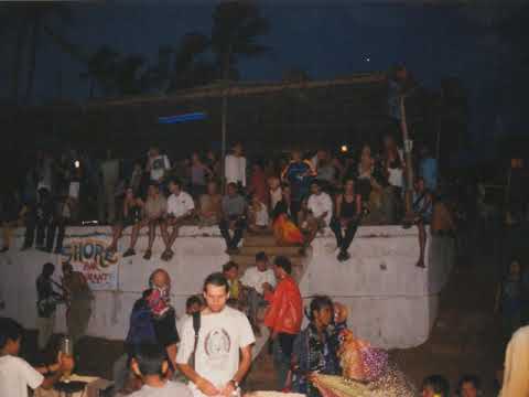 Djamstore Beats' Oldies: End of Set @ Shore Bar, Anjuna, Goa 1999