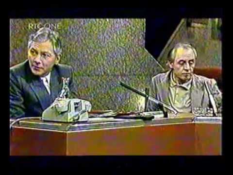 Gay Byrne scolds drunken Late Late Show Guest