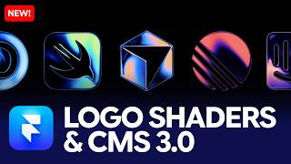 Framer Just Got Insane 🤯 CMS 3.0 + Logo Shaders Just Dropped!