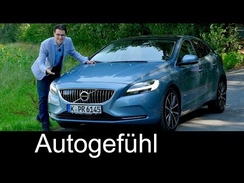 Volvo V40 Facelift with Thor's hammer FULL REVIEW test driven neu new 2017