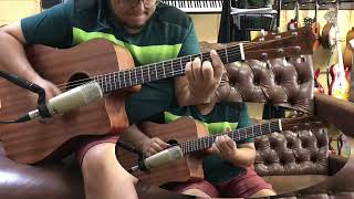 Video thumbnail for VIOLÃO FOLK  - Violão de Aço Tagima Kansas Mahogany by Musical Explanada