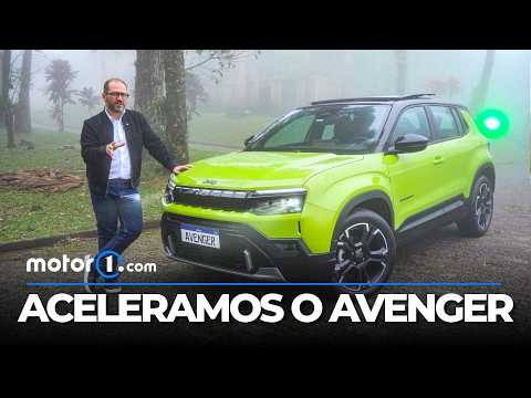 JEEP AVENGER vai dar trabalho para Tera e WR-V? ANDA BEM? É espaçoso? | Primeiro teste