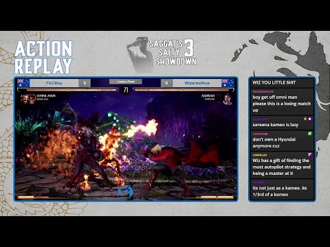 Saggat's Salty Showdown 3 - Losers Finals - FGCBoy vs Wizard of Aus