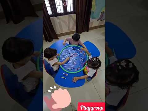 ADHARSHILA SCHOOL (Playgroup) Fine Motor Skills Activity – “Rescue the Colours”🎨