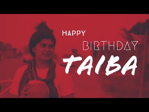 Let's Birthday Party | Birthday Celebrate | Taiba | 4K