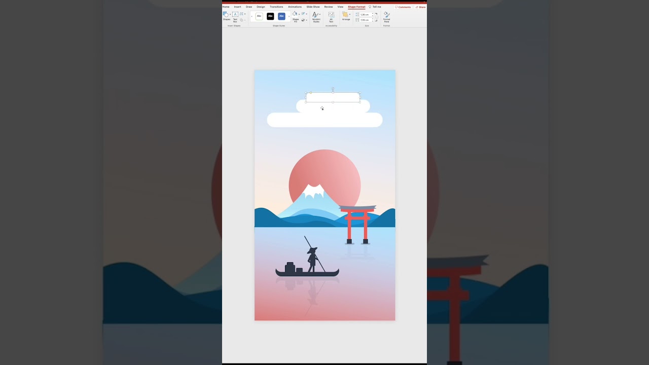 Stunning PowerPoint Art Japan 🇯🇵