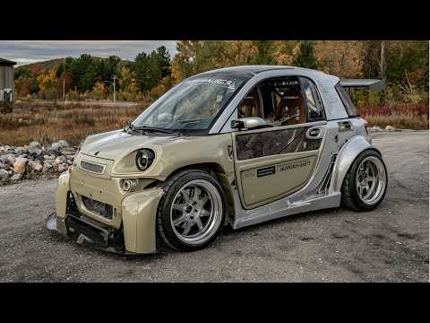 Man Builds Drifting Car From Old Racing Motorcycle | Start to Finish by @VinyB57