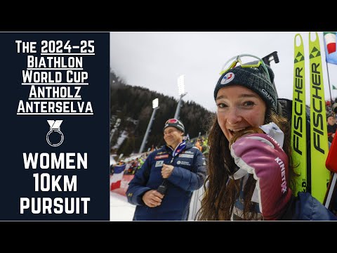 Biathlon 2024/25 IBU World Cup - Antholz Women's 10 km Pursuit  (Simply Lovely Lou as a winner)