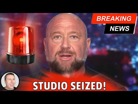  AIex Jones Studio Just Seized! lnfowars Website Pulled From Internet! 