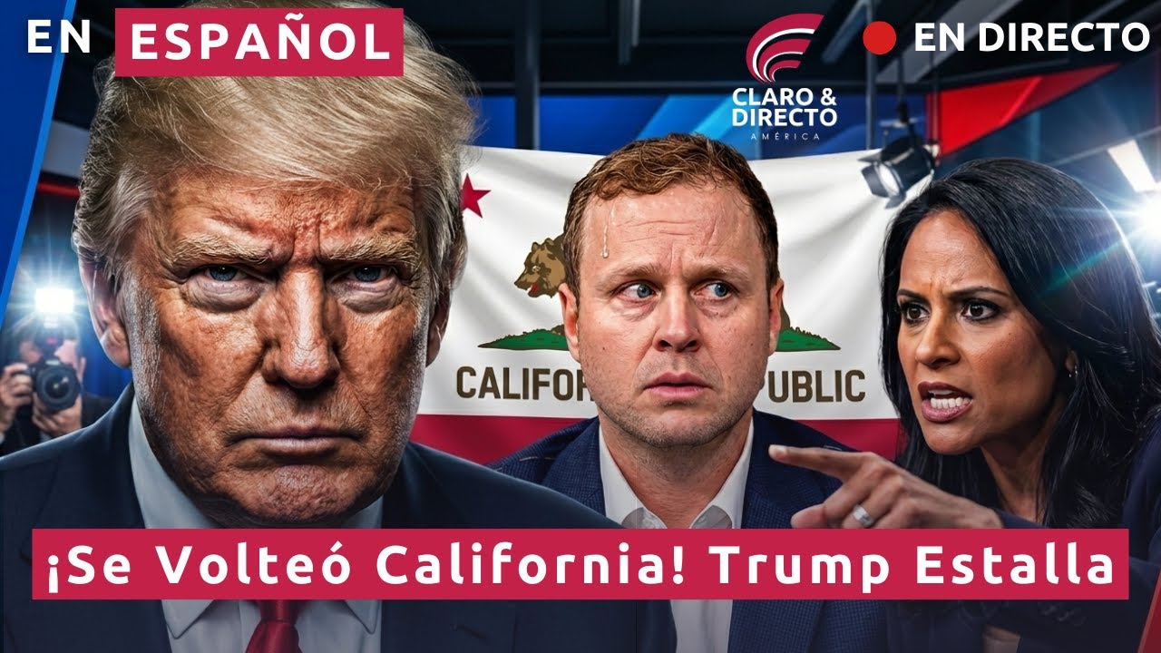 Elección en California: Se voltea a favor de demócratas. Trump explota y cancela entrevista