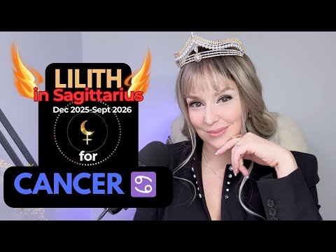 CANCER ♋️: Black Moon Lilith in Sagittarius in the 6th House #cancer #lilithinsagittarius #lilith