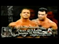 WWF Judgement Day 2001 Matchcard