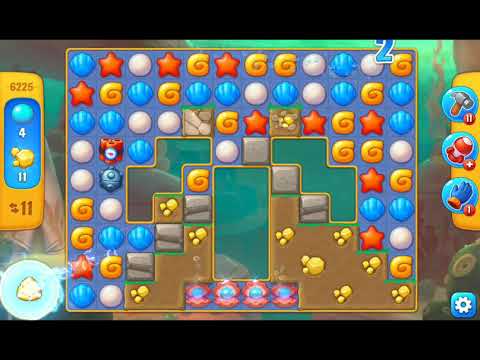 Fishdom 2021 - Level 6225   #playrix #fishdom #gaming