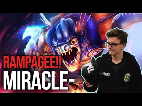 MIRACLE- INSANE SLARK 960GPM DOUBLE RAMPAGE 32 KILLS DOTA 2