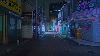 4K HDR｜Tokyo midnight walk from  Harajuku to Omotesando【Other color variations】