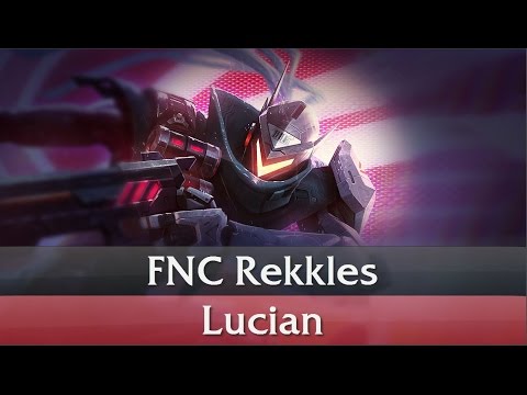 FNC Rekkles - Lucian Adc Gameplay Guide [European Challenger][01.06.2016]