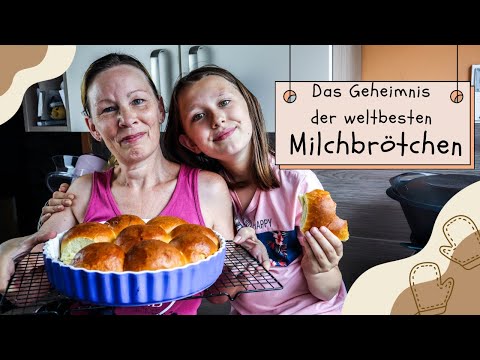 Die besten Milchbrötchen besser als vom Bäcker! Super fluffig & soft!