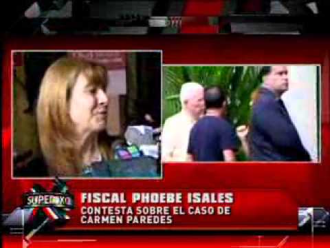 SuperXclusivo 8/8/2012 - Fiscal Phoebe Isales contesta sobre el caso de Carmen Paredes