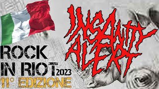 Insanity Alert - Live at Rock in Riot Festival #metal #thrash