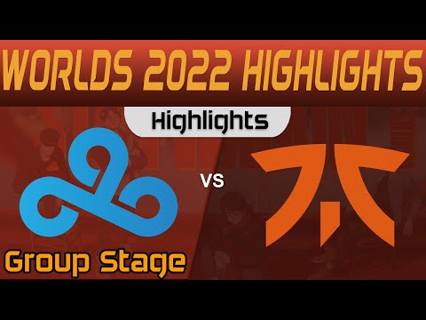 C9 vs FNC Highlights Group Stage Worlds 2022 Cloud9 vs Fnatic by Onivia
