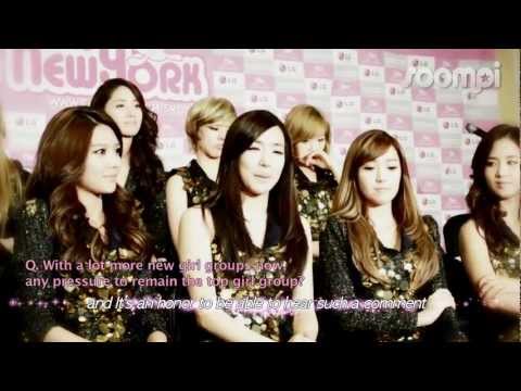 [Interview] SNSD say Hi to Soompi from NYC!