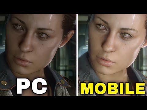ALIEN ISOLATION - (PC) VS (MOBILE) ULTRA GRAPHICS COMPARISON