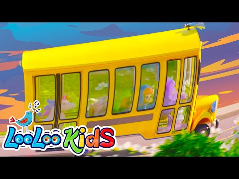 The Wheels On The Bus - THE BEST Nursery Rhymes for Children | LooLoo Kids