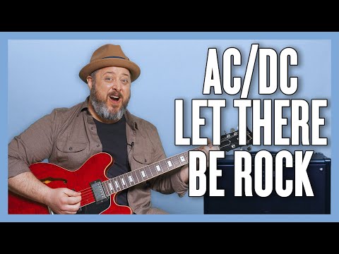AC/DC Let There Be Rock Guitar Lesson + Tutorial