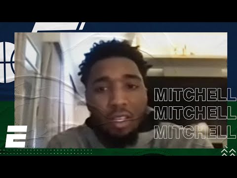 多諾萬-米切爾迴應亞當斯-西爾弗對裁判的評論｜2021年NBA全明星賽。 (Donovan Mitchell responds to Adams Silver’s comments on officiating | 2021 NBA All-Star Game)