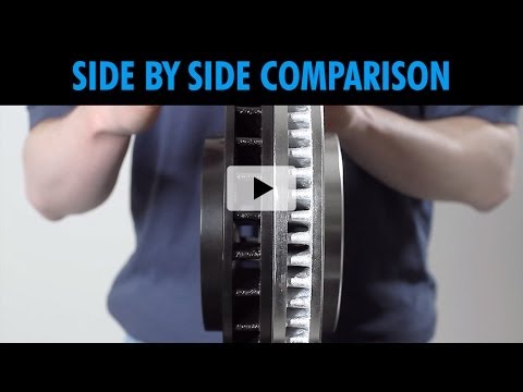 Side by Side Comparison Performance Rotors from Brake Motive versus other sellers on Ebay