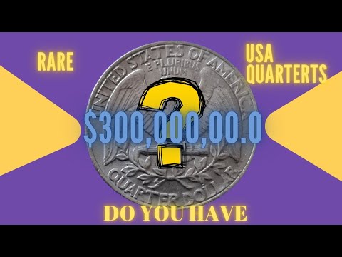 TOP 5 MOST VALUABLE WASHINGTON QAURTERS COINS WORTH A BIG MONEY | COINS WORTH MONEY | #coin