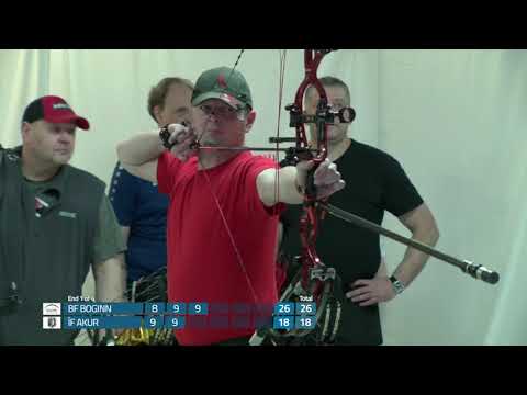 ÍF Akur vs BF Boginn Compound Men Team Gold finals Icelandic National Indoor Championships 2021