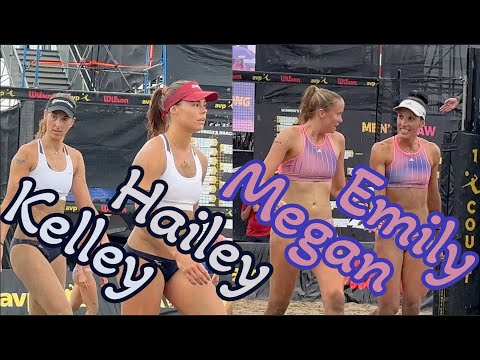 2023 Manhattan Beach Open Kelley Kolinske Hailey Harward v Megan Kraft Emily Stockman SemiFinal