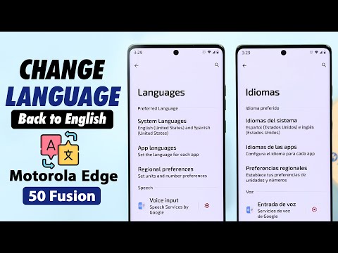 Change Language on Motorola Phone! [How To Using Language Settings]