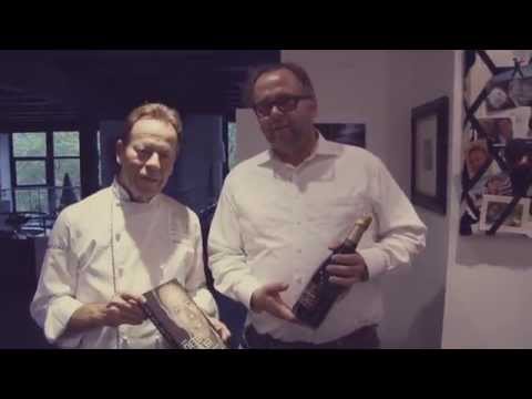 Dieter Müller Sternekoch mit derWEINMARKT.de | Champagne Colin Edition Dieter Müller
