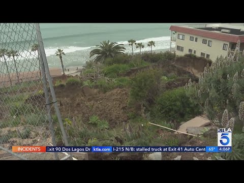 San Clemente Bluff Collapse