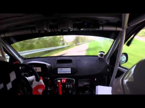 5° Ronde del Palladio 2014 CameraCar Fatichi-Pollini "PS1 Selva di Trissino" Clio R3 AF Motorsport