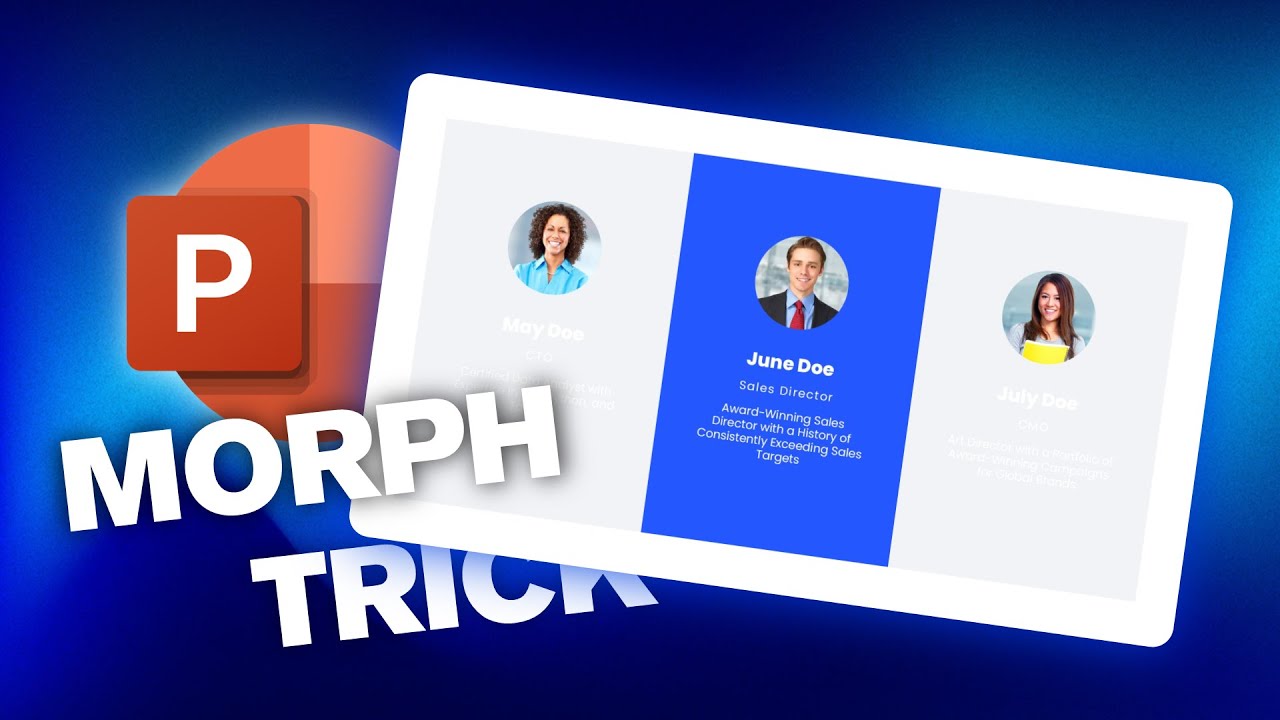PowerPoint Morph Tutorial: Flipping Animation + FREE Presentation Template for Download ⬇️