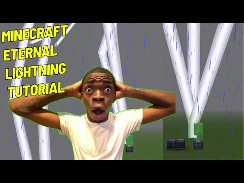Minecraft Eternal Lightning Tutorial